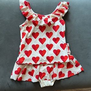 Girls Two Piece Bathing suit.